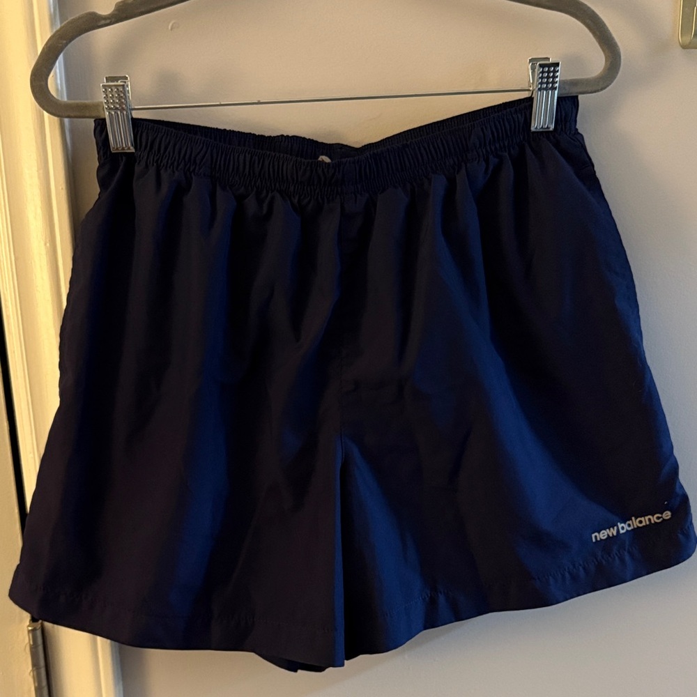 New Balance Navy Blue Men's 5” Shorts